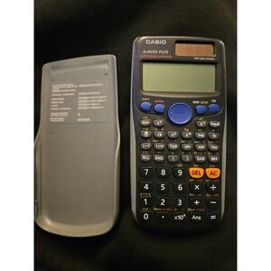 CASIO fx-300ES Plus Scientific Calculator Works Gray 2 Way Power‎ Casio Brand